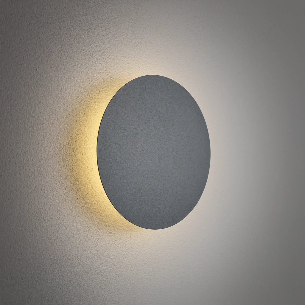Nowodvorski Kinkiet RING LED 7W 220-230 50/60 - Stal lakierowana - Szary błękit 12666