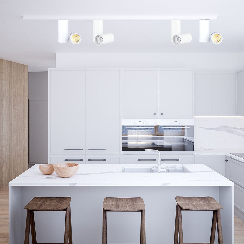 30W Lampa LED na szynoprzewód / Barwa:6400K / Obudowa: Biała / 5 Lat gwarancji