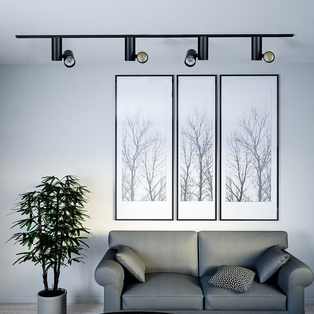 30W Lampa LED na szynoprzewód / Barwa:6400K / Obudowa: Czarna / 5 Lat gwarancji