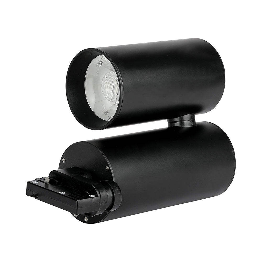 30W Lampa LED na szynoprzewód / Barwa:6400K / Obudowa: Czarna / 5 Lat gwarancji