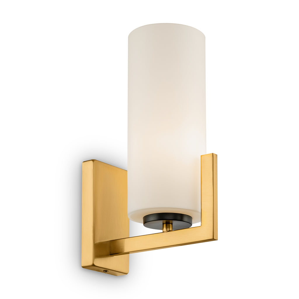 Maytoni Kinkiet Fortano - Metal - Czarny + mosiądz MOD089WL-01BS