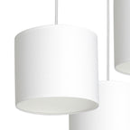 żyrandol Arden talerz dia 300, white, cylinder shade dia 180, h 150 white 3xE27