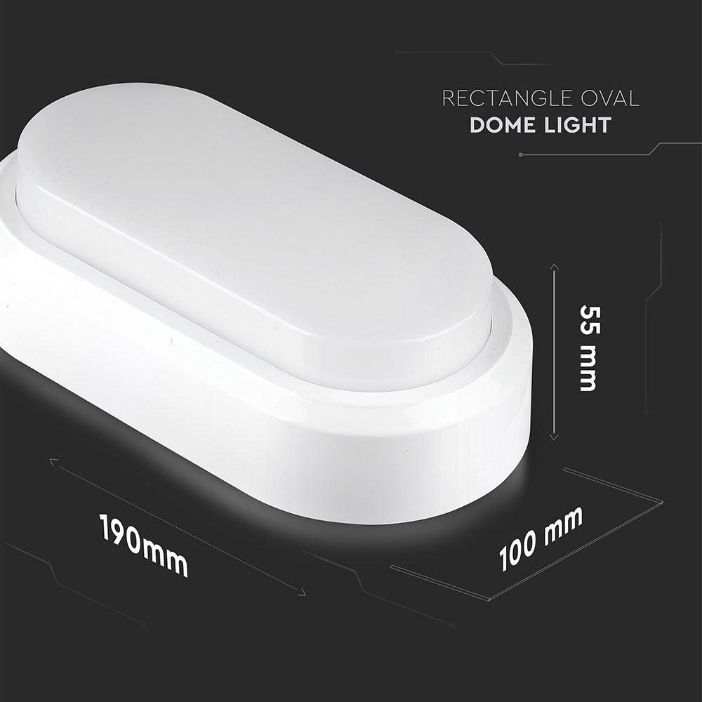 8W / Plafon LED / Barwa:3000K / Obudowa: Biała