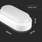 8W / Plafon LED / Barwa:3000K / Obudowa: Biała