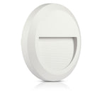 2W Oprawa Schodowa LED / Barwa:4000K / Obudowa: Biała / Okrągły