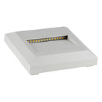 2W Oprawa Schodowa LED / Barwa:4000K / Obudowa: Biała / Kwadrat