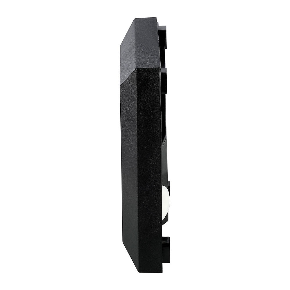 2W Oprawa Schodowa LED / Barwa:4000K / Obudowa: Czarna / Kwadrat