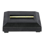 2W Oprawa Schodowa LED / Barwa:4000K / Obudowa: Czarna / Kwadrat