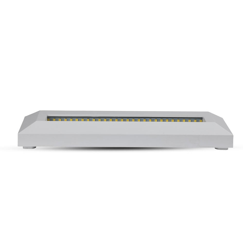 3W Oprawa Schodowa LED / Barwa:3000K / Obudowa: Biała / Kwadrat