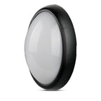 12W Plafon Owalny / IP54 / Barwa:4000K / Obudowa: Czarna
