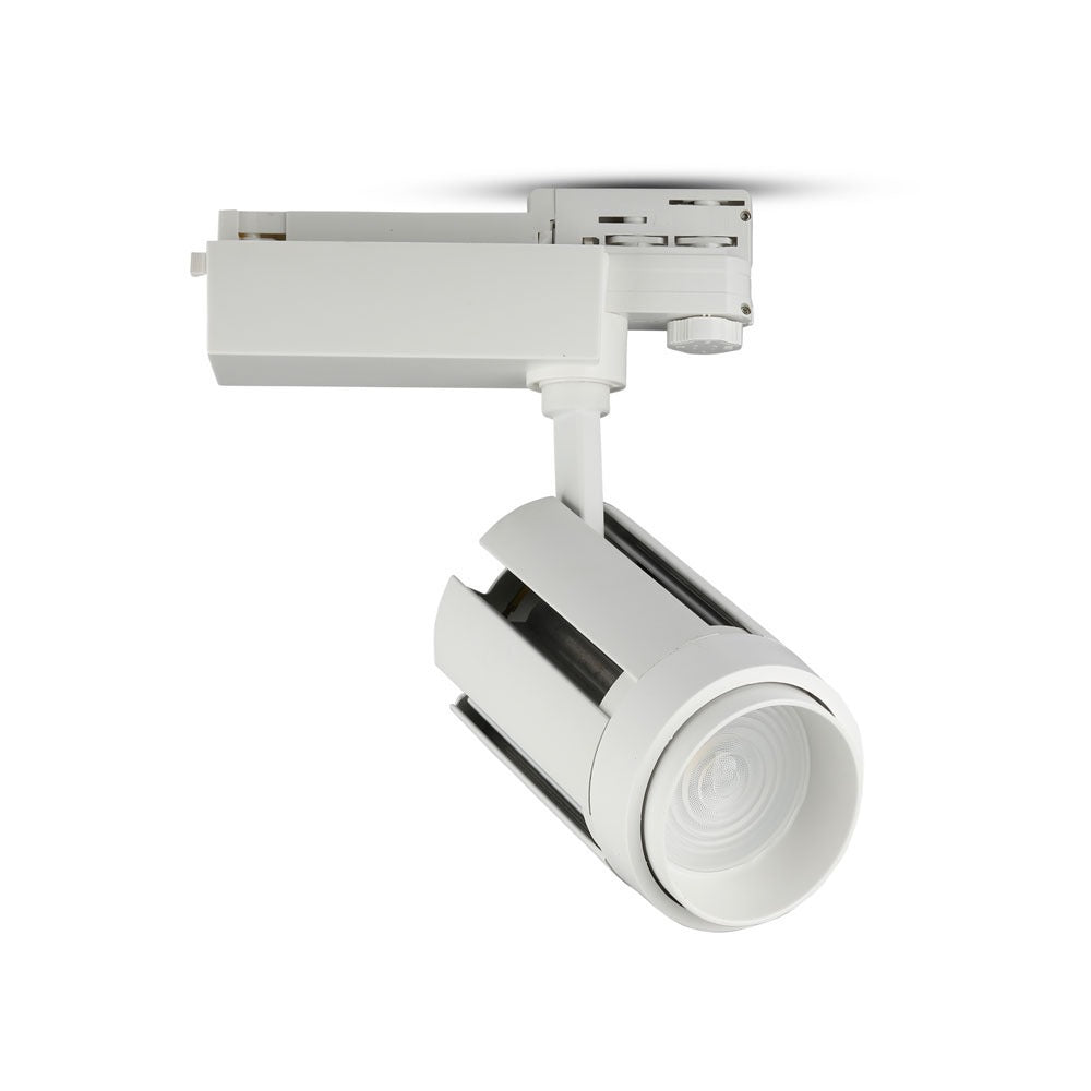 35W LED Tracklight/ Barwa:6400K / Obudowa: Biała / 5 Lat gwarancji