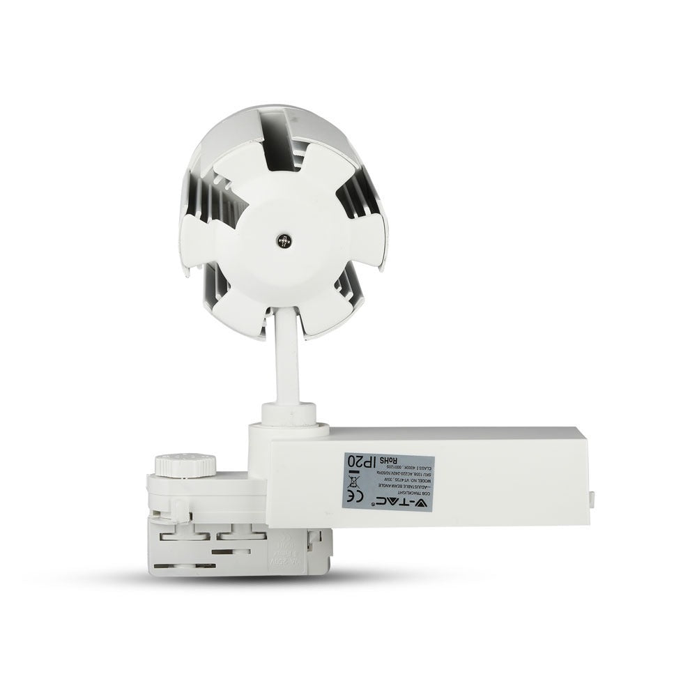 35W LED Tracklight/ Barwa:6400K / Obudowa: Biała / 5 Lat gwarancji