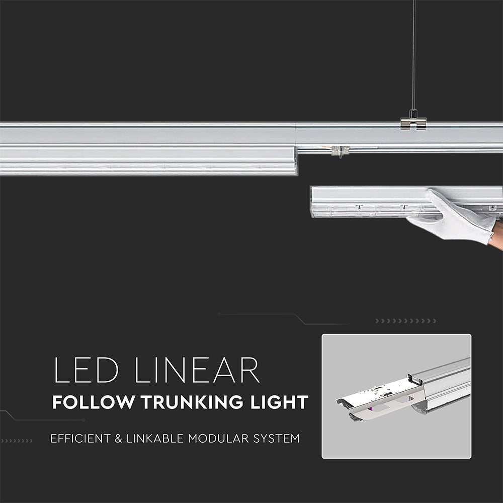 50W Lampa Liniowa LED z łączeniem / Barwa:4000K / Kąt 90'