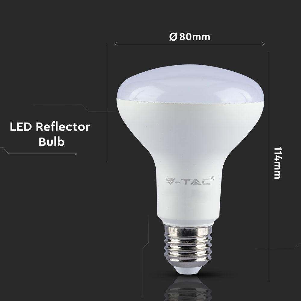 10W R80 Żarówka LED / Chip SAMSUNG / Barwa:3000K / Trzonek:E27