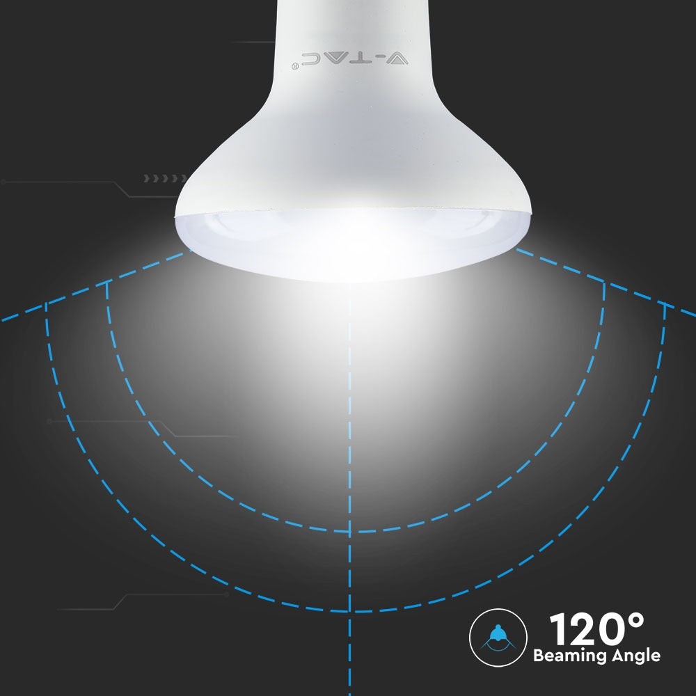 10W R80 Żarówka LED / Chip SAMSUNG / Barwa:3000K / Trzonek:E27