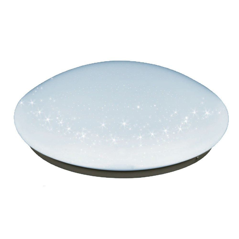 24W Plafon LED / Klosz: Efekt gwiazdek / Barwa:6400K