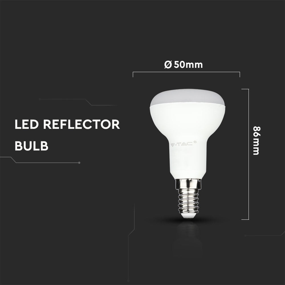 6W R50 Żarówka LED / Chip SAMSUNG / Barwa:3000K / Trzonek:E14