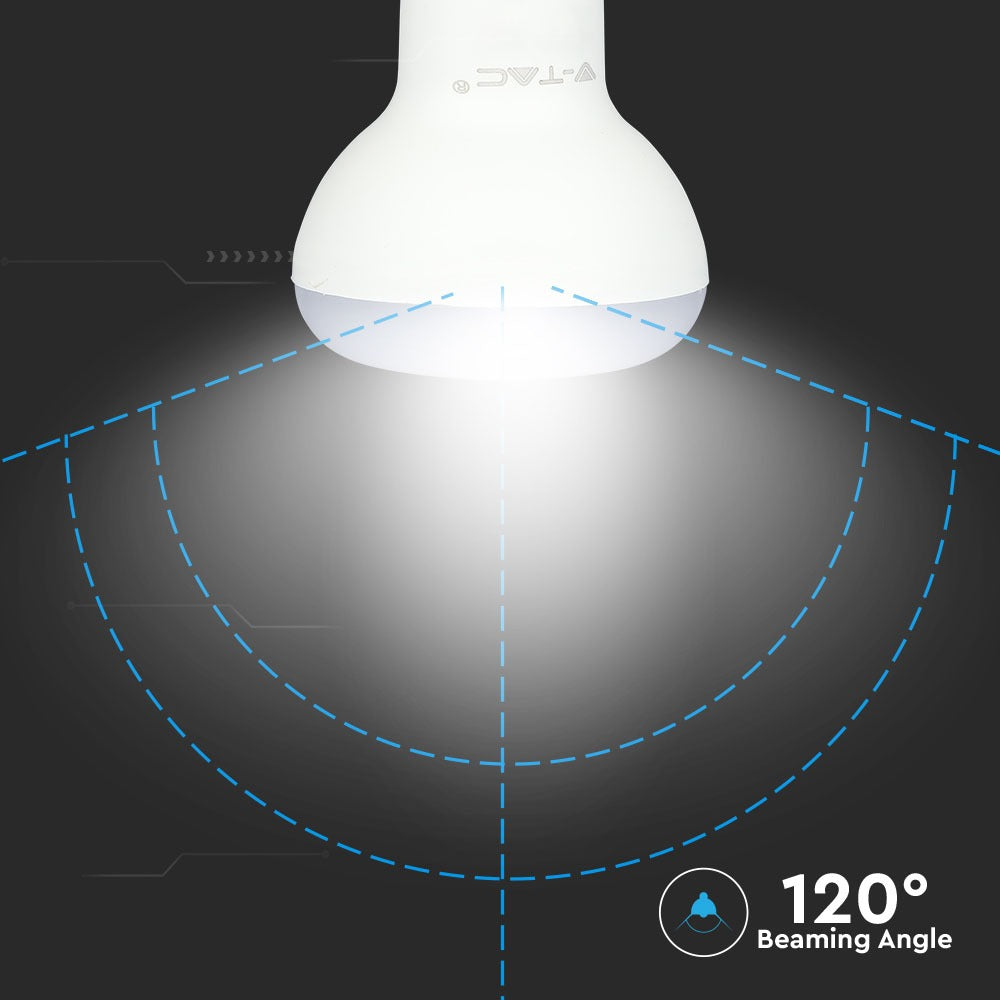 6W R50 Żarówka LED / Chip SAMSUNG / Barwa:3000K / Trzonek:E14