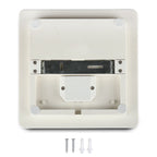 15W Plafon LED / IP44 / Chip Samsung / Barwa:4000K / Klosz PC / Kwadrat