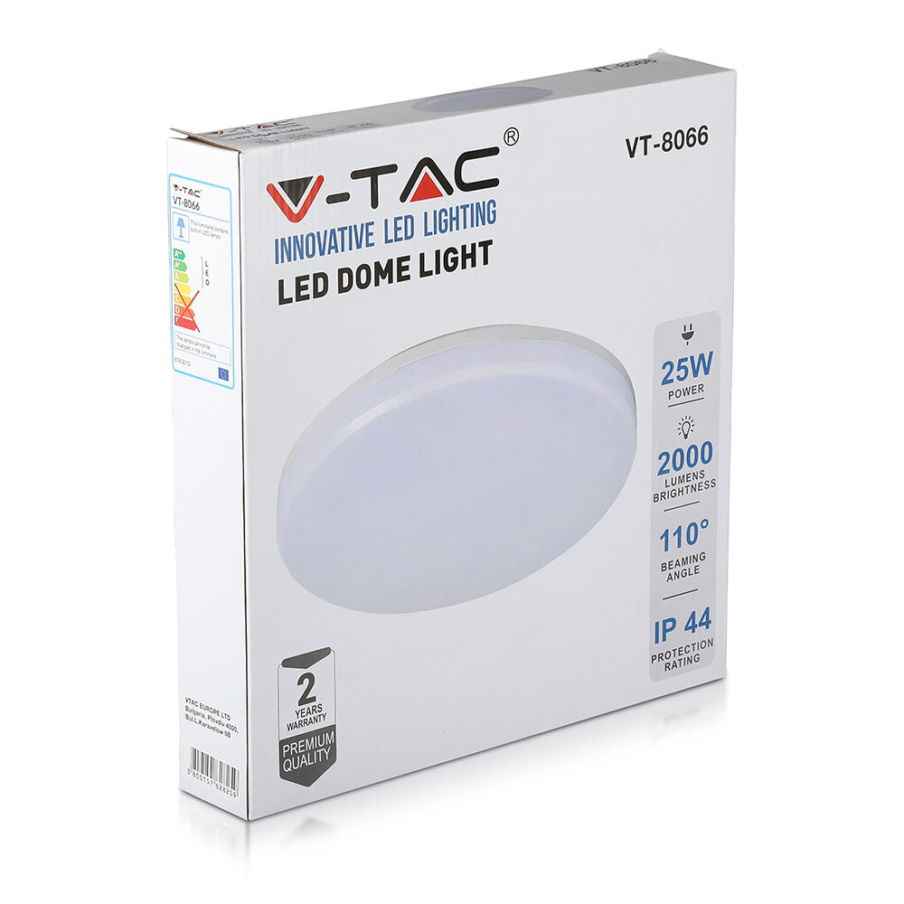 25W Plafon LED / Barwa:6500K / Okrągły