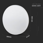 25W Plafon LED / Barwa:6500K / Okrągły