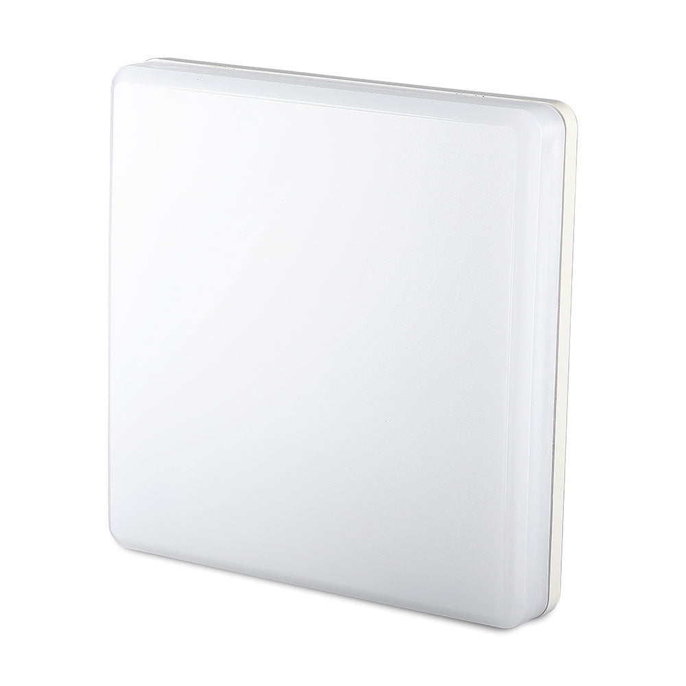 25W Plafon LED / IP44 / Chip Samsung / Barwa:4000K / Klosz PC / Kwadrat