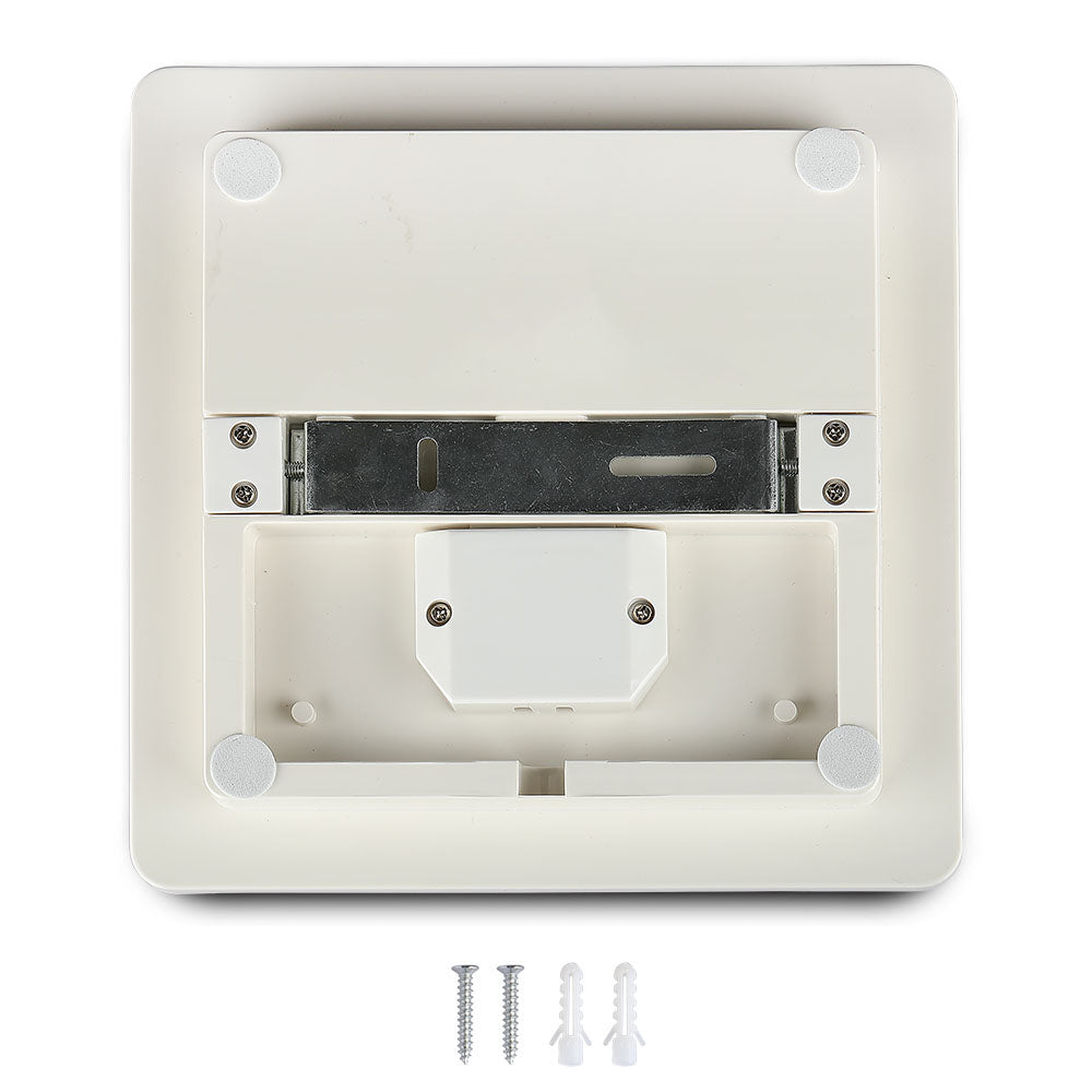 25W Plafon LED / IP44 / Chip Samsung / Barwa:6500K / Klosz PC / Kwadrat