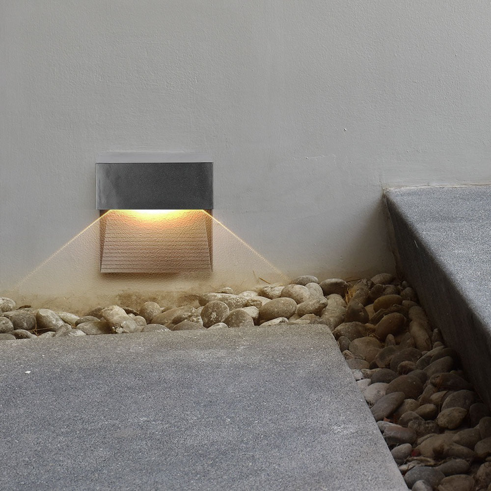 3W Oprawa Schodowa LED / Barwa:3000K / Obudowa: Czarna