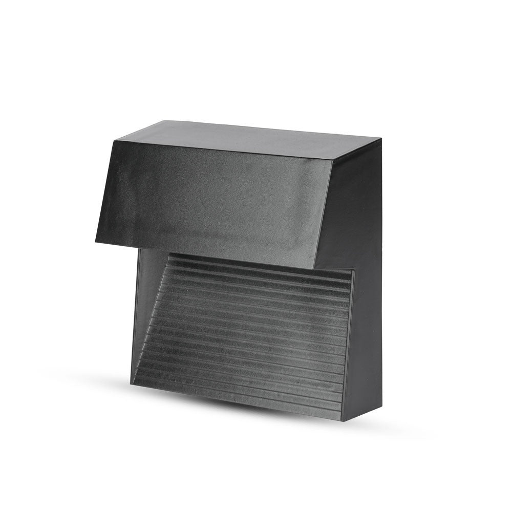 3W Oprawa Schodowa LED / Barwa:4000K / Obudowa: Czarna