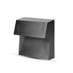 3W Oprawa Schodowa LED / Barwa:4000K / Obudowa: Czarna