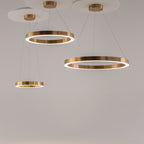 Maytoni Lampa wisząca Saturno - Stal nierdzewna - Mosiądz MOD415PL-L60BS4K
