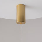 Maytoni Lampa wisząca Ray - Aluminium - Złoty P022PL-L10MG3K