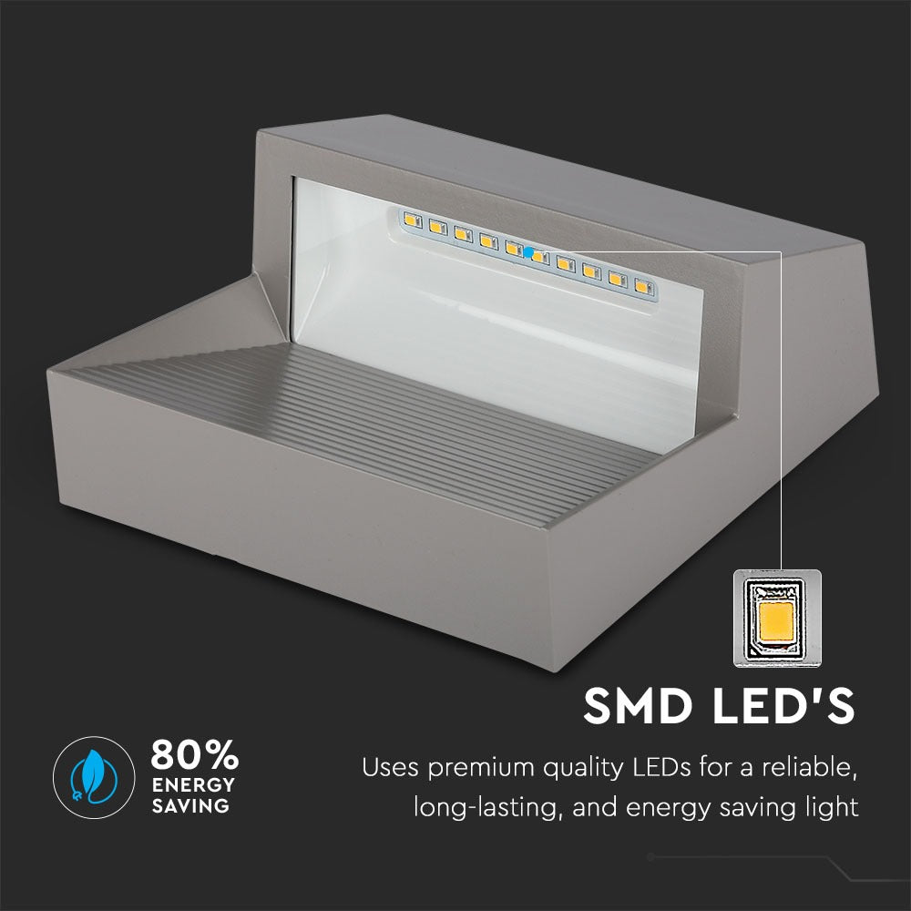 3W Oprawa Schodowa LED / Barwa:3000K / Obudowa: Szara