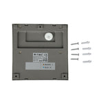 3W Oprawa Schodowa LED / Barwa:4000K / Obudowa: Szara