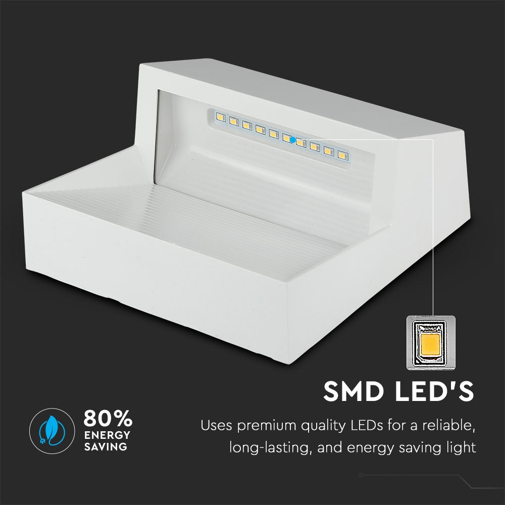 3W Oprawa Schodowa LED / Barwa:3000K / Obudowa: Biała