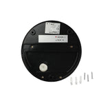 3W Oprawa Schodowa LED / Barwa:4000K / Obudowa: Czarna / Okrągły