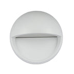 3W Oprawa Schodowa LED / Barwa:4000K / Obudowa: Biała / Okrągły