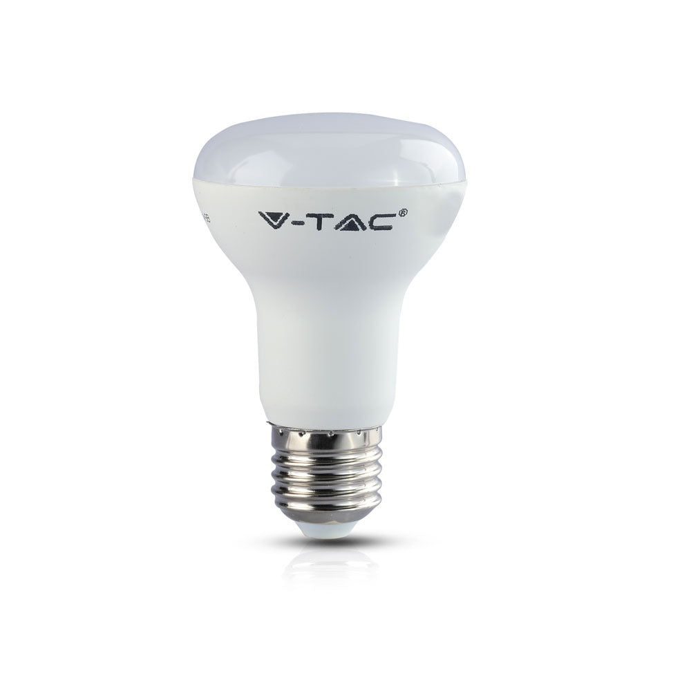 8W R63 Żarówka LED / Chip SAMSUNG / Barwa:6400K / Trzonek:E27