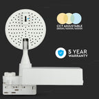 35W Lampa LED COB na szynoprzewód / Barwa: 3w1 / 5 Lat gwarancji / Obudowa: Biała