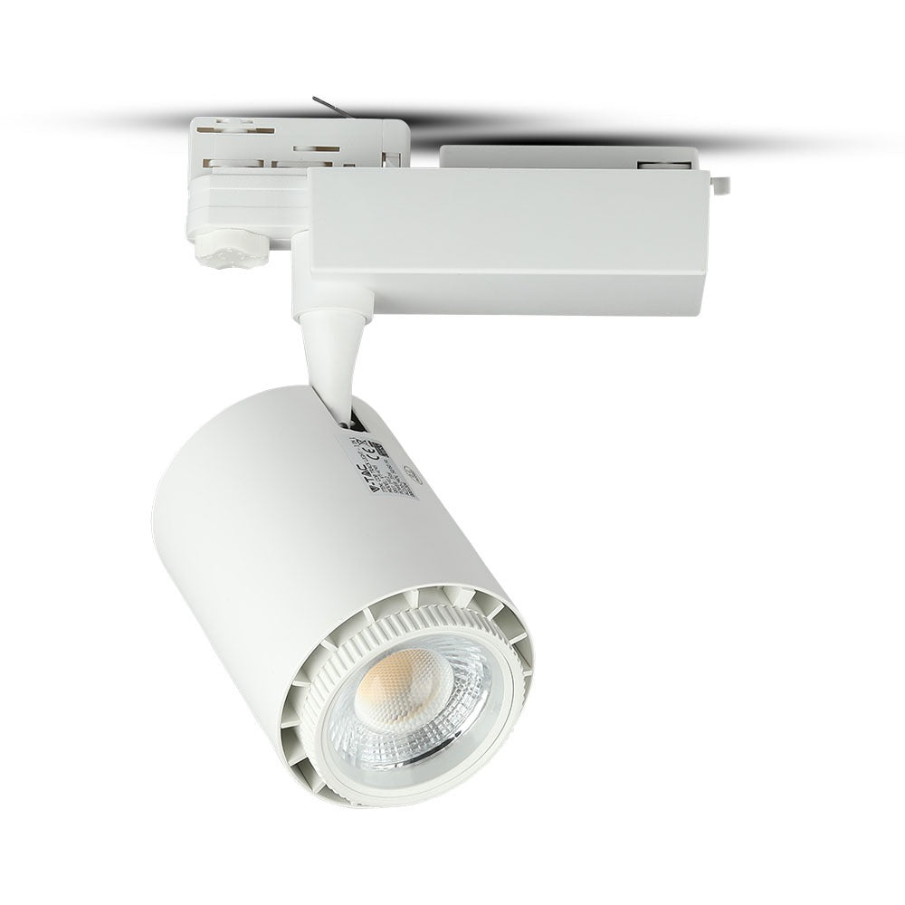35W Lampa LED COB na szynoprzewód / Barwa: 3w1 / 5 Lat gwarancji / Obudowa: Biała