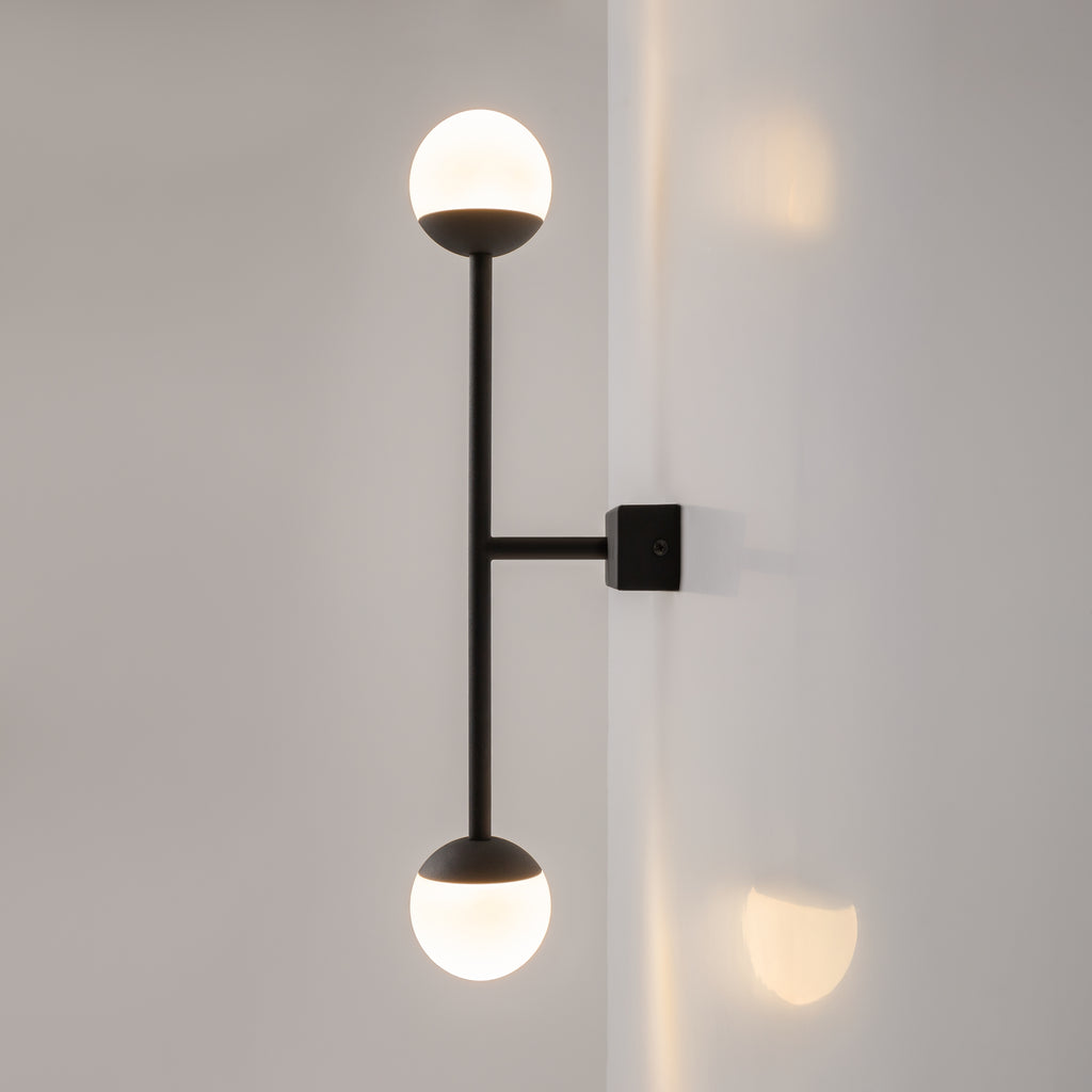 Maytoni Kinkiet Touch - Metal - Czarny MOD285WL-L10B3K