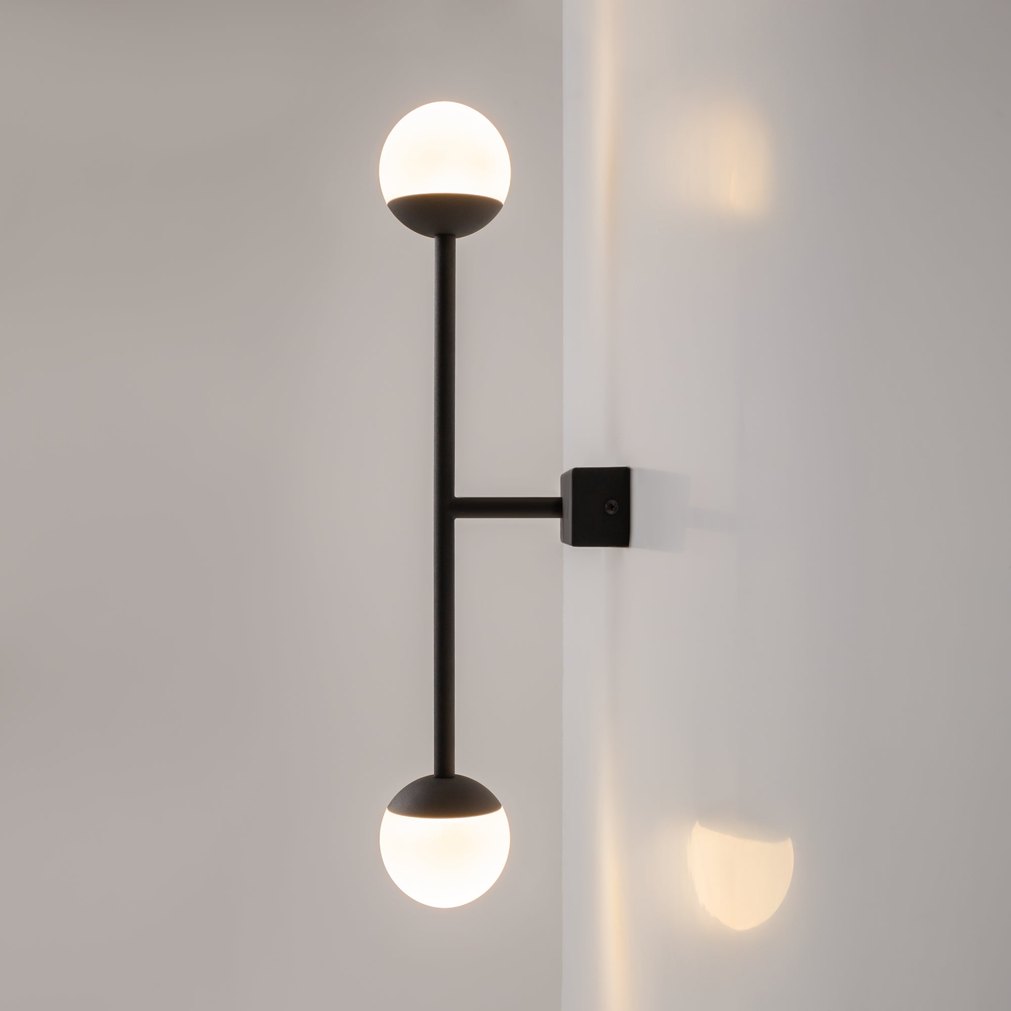 Maytoni Kinkiet Touch - Metal - Czarny MOD285WL-L10B3K