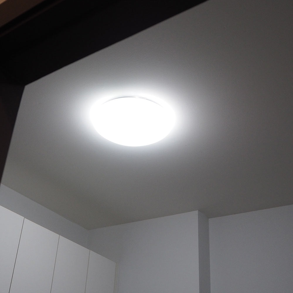 24W Plafon LED / Klosz: Mleczny / Barwa:3000K