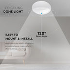 24W Plafon LED / Klosz: Mleczny / Barwa:3000K