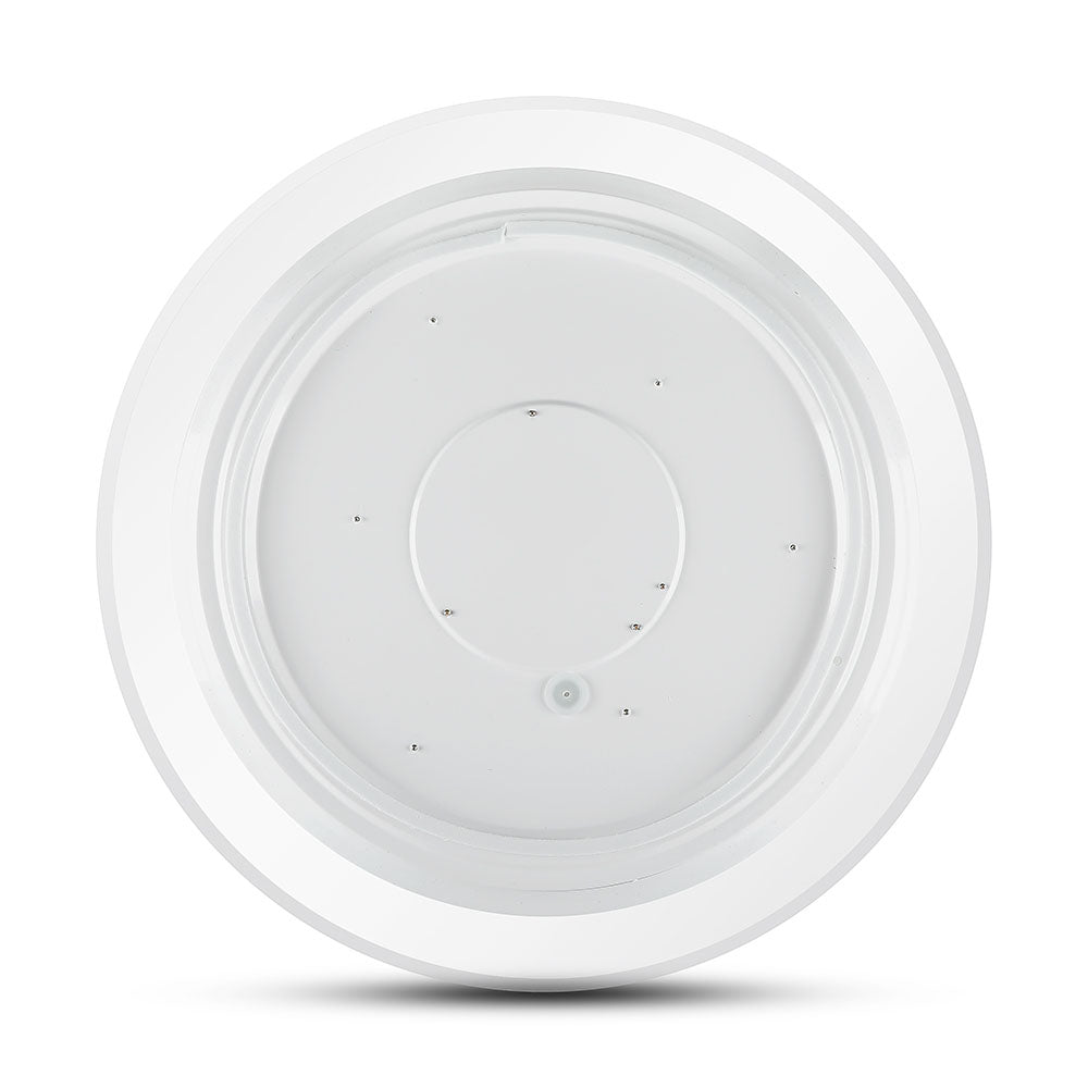 30W/60W/30W Dekoracyjny plafon LED / Barwa: 3w1 / Ściemniany / Klosz z efektem gwiazdki