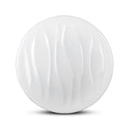 20W/40W/20W Dekoracyjny plafon LED / Barwa: 3w1 / Ściemniany / Klosz z efektem fali