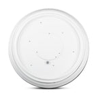 20W/40W/20W Dekoracyjny plafon LED / Barwa: 3w1 / Ściemniany / Klosz z efektem fali