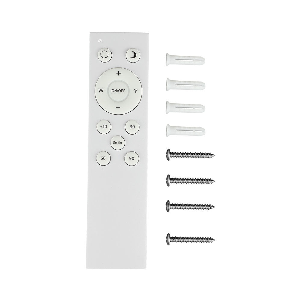 20W/40W/20W Dekoracyjny plafon LED / Barwa: 3w1 / Ściemniany / Klosz z efektem fali