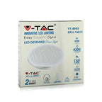 30W/60W/30W Dekoracyjny plafon LED / Barwa: 3w1 / Ściemniany / Klosz z efektem fali