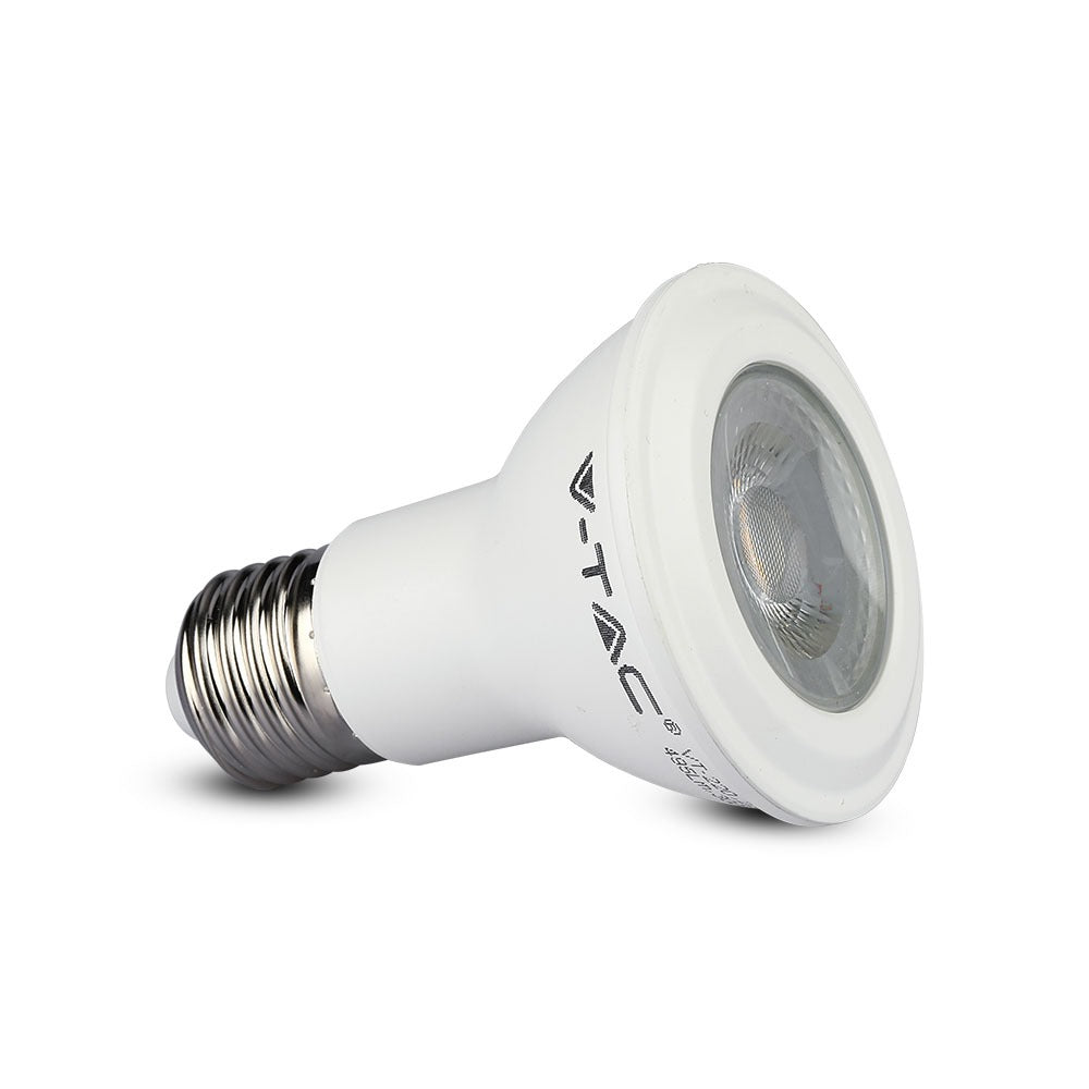 7W PAR 20 Żarówka LED / Chip SAMSUNG / Barwa:6400K / Trzonek:E27